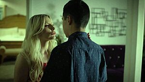 Step mom seduces step son in marital bed affair