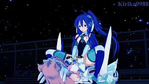 Tsubasa Kazanari And Kanade Intense Futanari Sex With Maria Cadenzavna Eve In Symphogear Hentai!