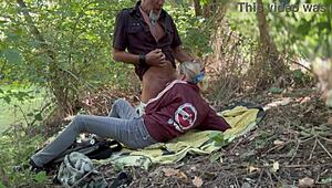 The Mountain Ignites Desire - Spanish Amateur Couple Gets Wild In Nature