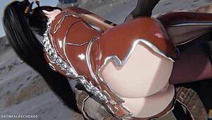 eve from stellar blade fucked hard by huge dick