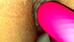 Hey, I'm totally gaping her wet pussy out with toys till she screams in orgasm! Wild stuff!
