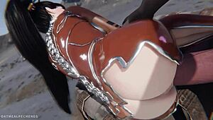 eve from stellar blade fucked hard by huge dick