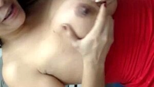 Beautiful teen shaking her big tits and ass - what a sight!