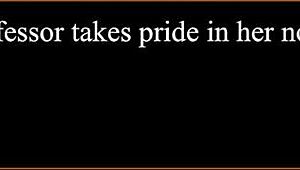 yo, this big butt white professor got slammed by a pimp in anime gameplay, bad ending! 😱