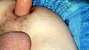 Soloboy Plays with Dildo on Webcam