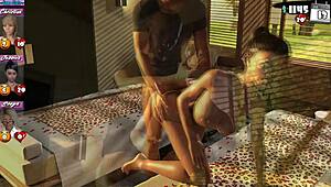 Babysitter joins wild yacht party in 3D anime fun 😎