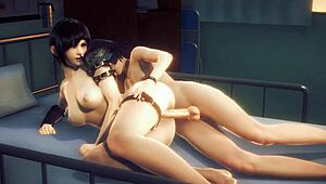 超爱看最终幻想Yuffie在医院被操的Hentai