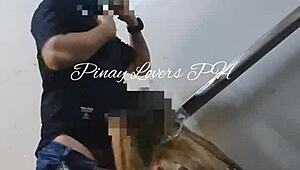 Teen Couple's Risky Mall Fire Exit Encounter