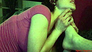 I Got the Best Anal Experience with Fingers, Foot Fetish, Cock, and Deserve His Cum in My Mouth!