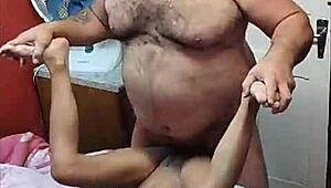 tiuzao bangs horny college babe daily in wild garage sessions