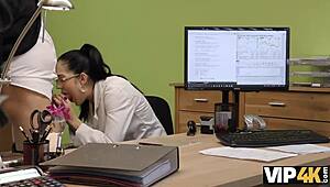 Hey, vip4k agent approves brunette nympho for hot sex