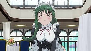 巨乳肥臀美女支配男仆Hentai激烈场面