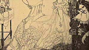 vintage erotic illustration brings back steamy old-school vibes, don't ya think?