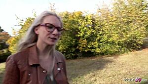 German Scout Feels Wild With Fit Blonde Vivi Vallentine In Hardcore Casting Fuck