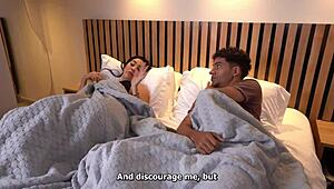 what could unfold when a stepmother shares a hotel bed?