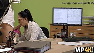 Hey, vip4k agent approves brunette nympho for hot sex