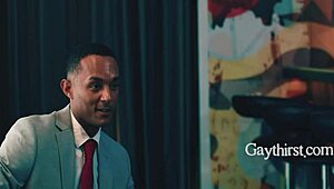 Repressed straight men turn gay on late night flights