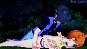 Misty Kasumi and May Haruka Intense Sex - Pokémon Hentai