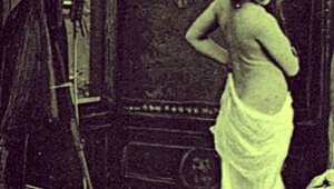 Vintage Victorian bisexuals exploring desires in retro hairy scenes