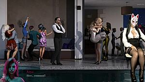 sin heels 4 game with femdom and milf elements