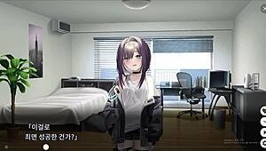 Exploring dead end city blues hypnosis in anime style