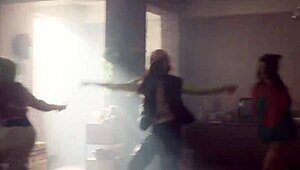 ditto - newjeans side a in gay doggystyle scene with bent over action