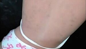 Bonequinha in New Panties Plays with Sexy Toy