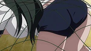 Ladies dominate butlers in explicit hentai scenes with big tits and ass