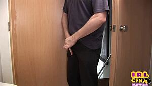 I love femdom babe in uniform on her knees