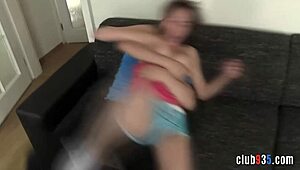 Teen Hottie With Huge Naturals Gets Her Pussy Fucked In Doggystyle, So Tempting