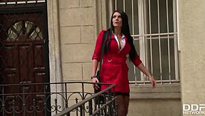 Busty Milf Emma Leigh - Seduced In Office For Intense Rough Fucking Session.