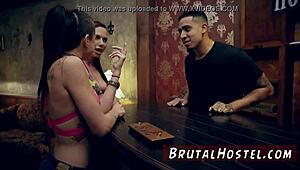 Daisy Summers' Hardcore First Time with Aidra Fox and Kharlie