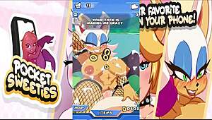 Bold adventures in pocket sweeties rouge anime game.