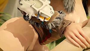 overwatch sfm compilation with big tits deepthroat and cum