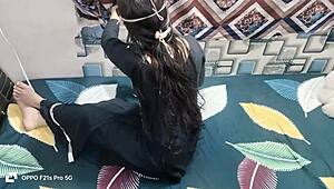 horny desi couple banging hard at night, can't get enough! 😍