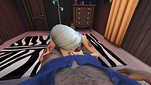 Street Girl Picks Up Customer for Night Work