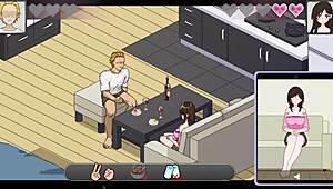 Ntraholic Game Features Cheating Wife with Asian Massage and Blowjob Scenes