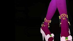 Girl b hero scenes part 4 sharifa in anime cartoon