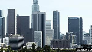 Naughty wife Sarah sneaks a secret BBC session in private