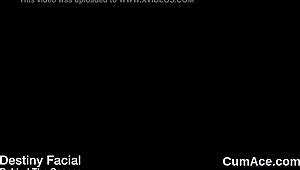 Foxy Honey Receives Facial Treatment