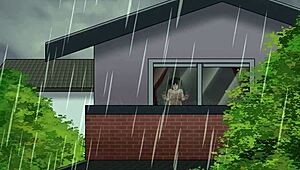 eren fucks goth mikasa daily in anime cum scenes