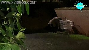 cracky feels horny in her outdoor natural habitat