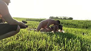 Hey, see this Russian teen get pounded hard backstage in sexy scene