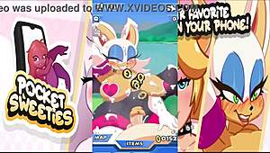 Bold adventures in pocket sweeties rouge anime game.