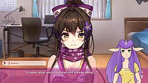 Sexy Ninja Maid in Ninnin Days Part 4 Serves Master with Hentai Action