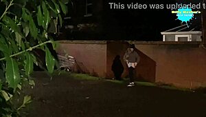 cracky feels horny in her outdoor natural habitat