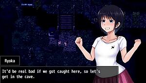 exploring the dark cave in scars of summer, reaching the bottom in part 3.