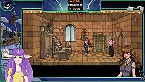 witch trainer silver part 14 unleashes big tits cartoon hentai action