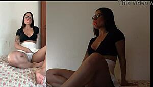 The Mommy Pacifier Regression with Latina Amateur in Diaper Roleplay