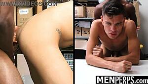 The shoplifting suspect complied with the gay officer's demands